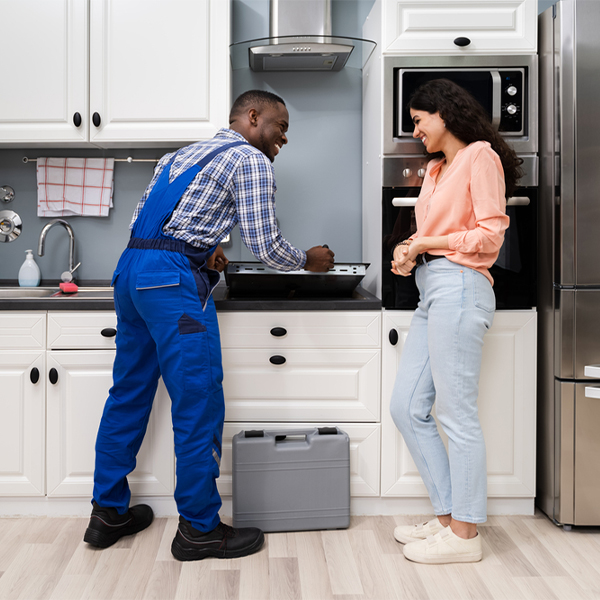 can you provide an estimate for cooktop repair before beginning any work in Oakfield Wisconsin